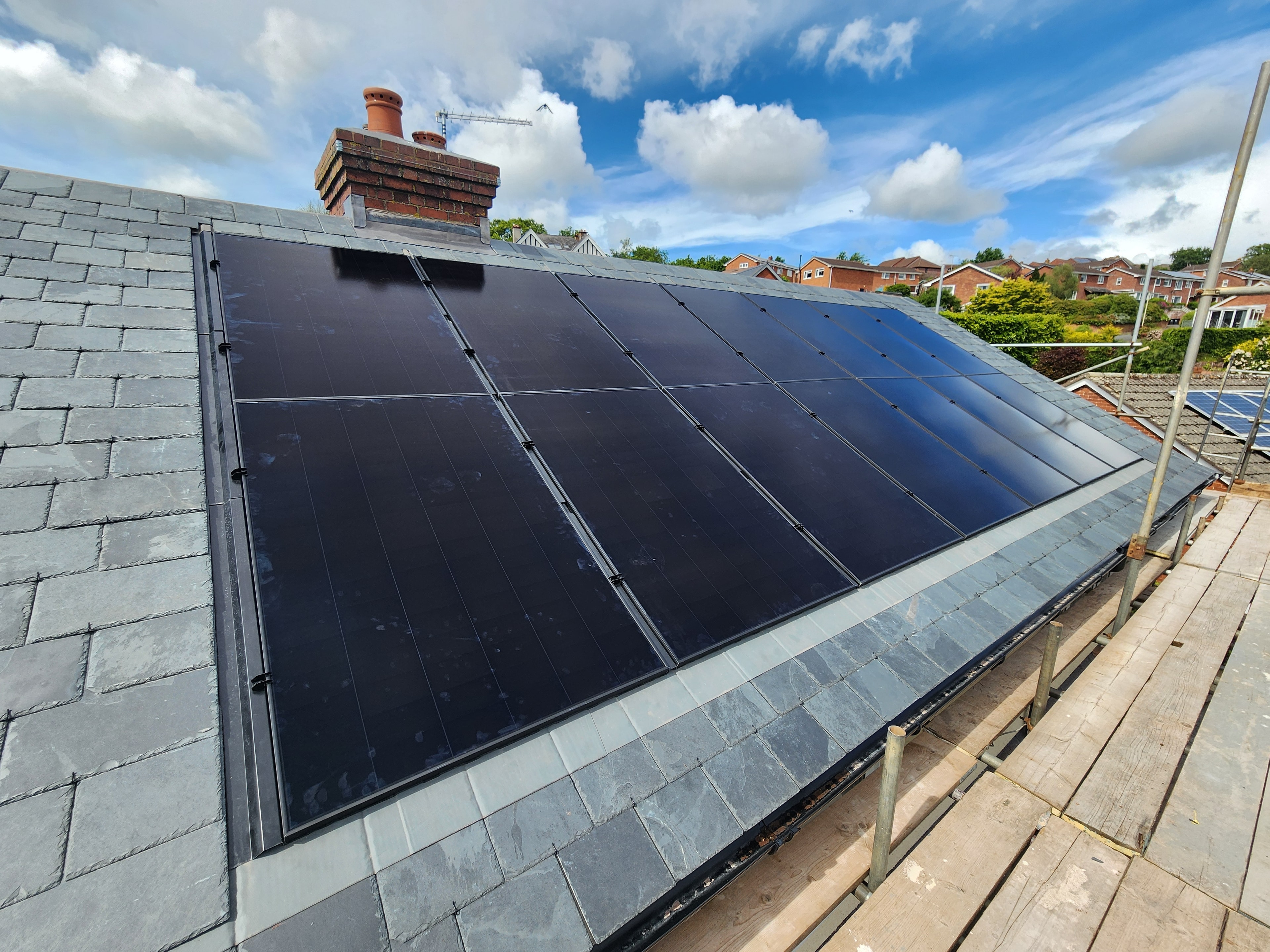 14-Panel Solar PV System